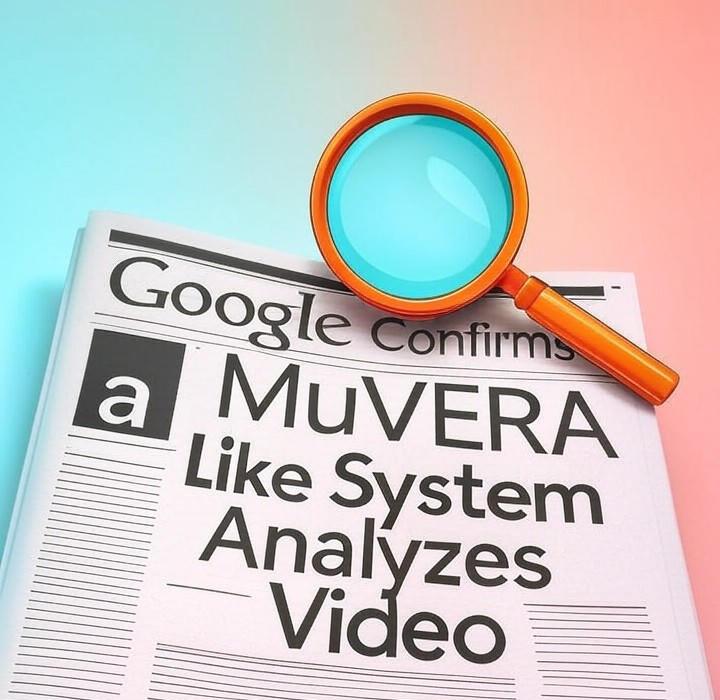 A newspaper and a magnifying glass with a vivid gradient background exploring the topic of Google's MUVERA-like system is real. The search giant just confirmed how it understands text, images, and video together. Are you prepared for what's next?