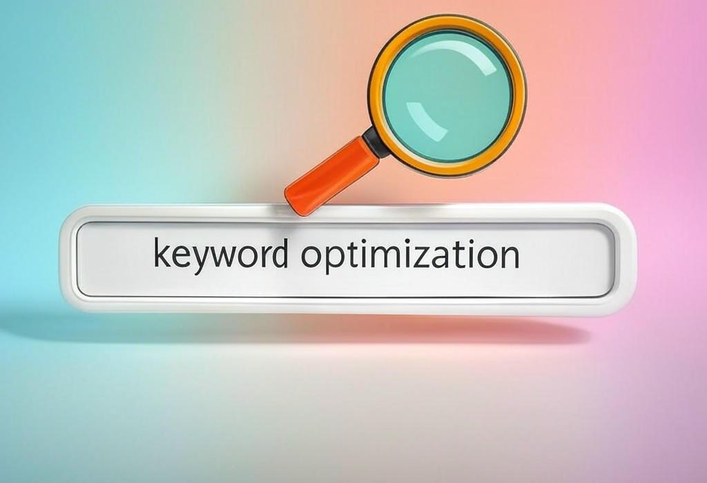 A search bar and a magnifying glass with a vivid gradient background exploring the topic of Keyword optimization unleashed! Discover insider tricks that boost rankings and drive massive traffic. Learn how to beat competitors with smart tactics most SEOs miss. Don't waste another click on page 2!