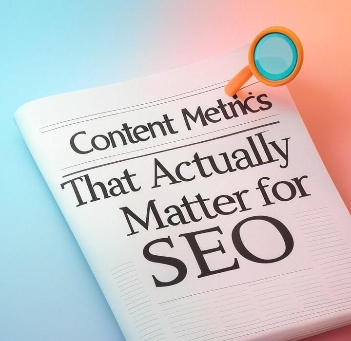 A newspaper and a magnifying glass with a vivid gradient background exploring the topic of Your content strategy metrics are probably lying to you. Ditch the vanity numbers for the data that actually drives business growth. An expert shares what to track.