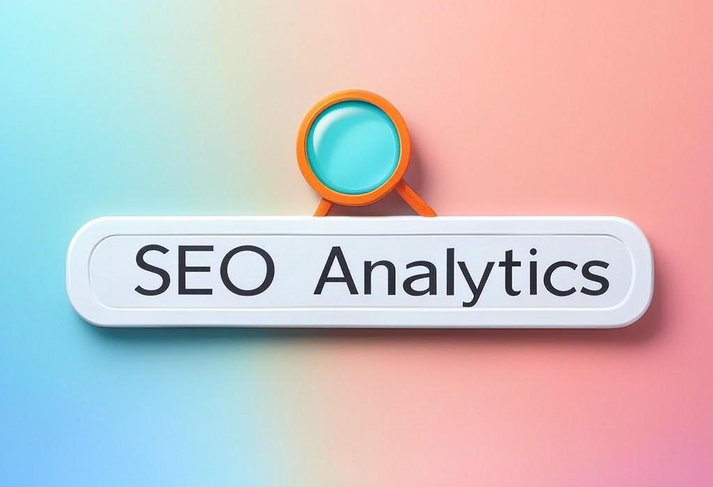 A search bar and a magnifying glass with a vivid gradient background exploring the topic of SEO analytics unveils what your competitors don't want you to know! Discover hidden traffic opportunities, track your rankings, and turn data insights into massive organic growth. Click to boost your visibility now.