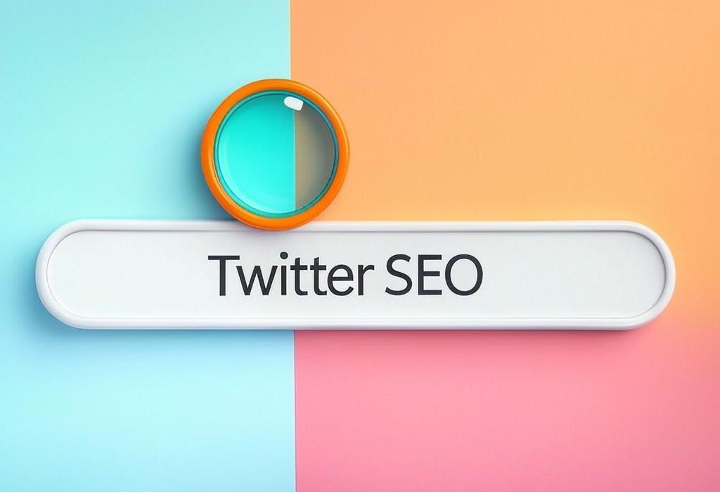 A search bar and a magnifying glass with a vivid gradient background exploring the topic of Twitter SEO secrets revealed! Boost your visibility and engagement on the platform with our proven strategies. Get more followers, clicks, and leads without spending a dime on ads.