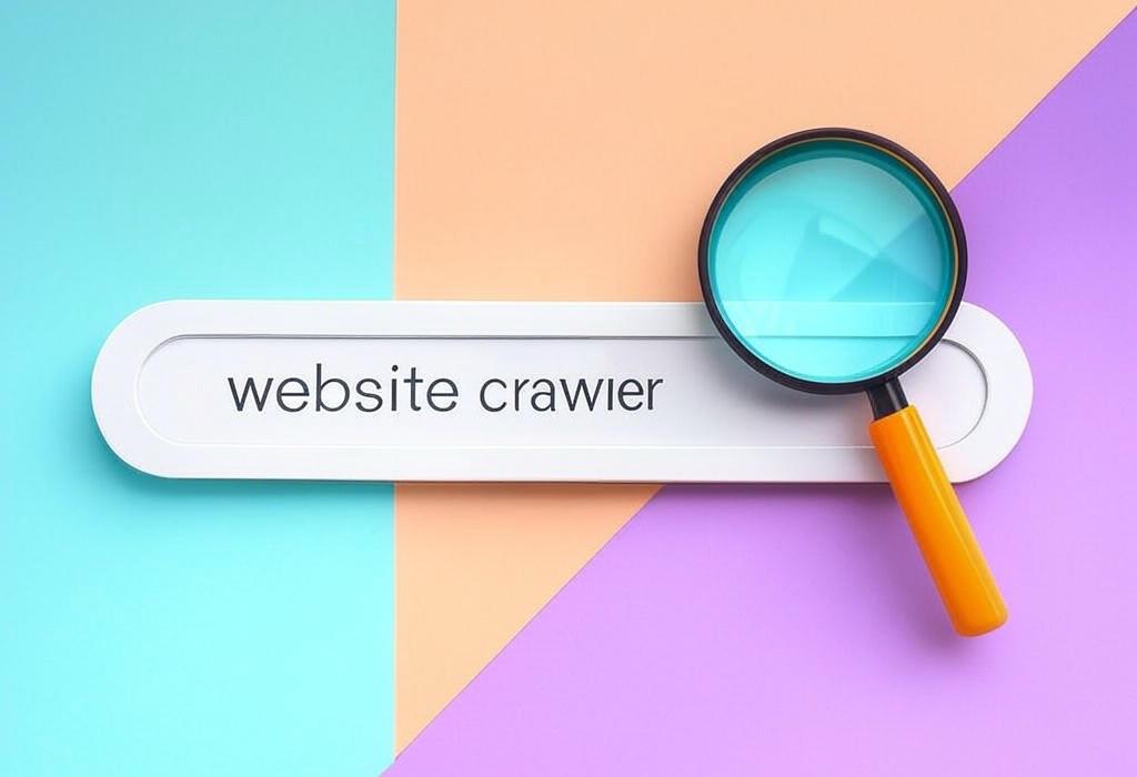A search bar and a magnifying glass with a vivid gradient background exploring the topic of Website crawler tools uncover hidden SEO treasures on your site! Discover performance issues, broken links, and optimization opportunities that boost rankings. Get your free scan today.